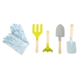 Kleine Fußgartenschürze mit Gartenwerkzeugen, 7dlg. - afbeelding 4