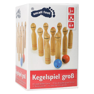 Kleines Fußholzkegelspiel, 11dlg.