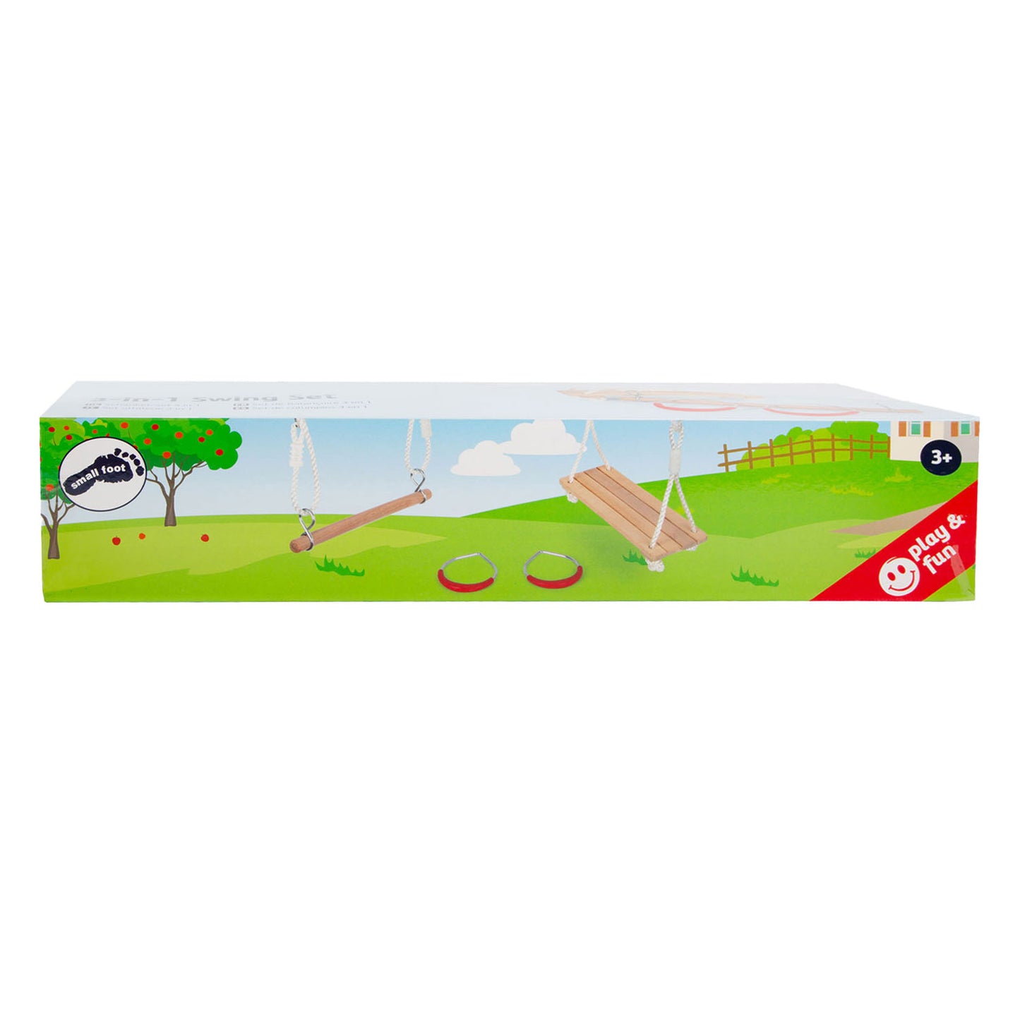 Kleiner Fußholzschwung Set 3in1