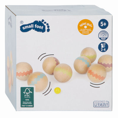 Kleiner Fuß Holz Jeu de Boules, 9dlg.