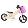 Kleines Fußdreirad und 2in1 Pink