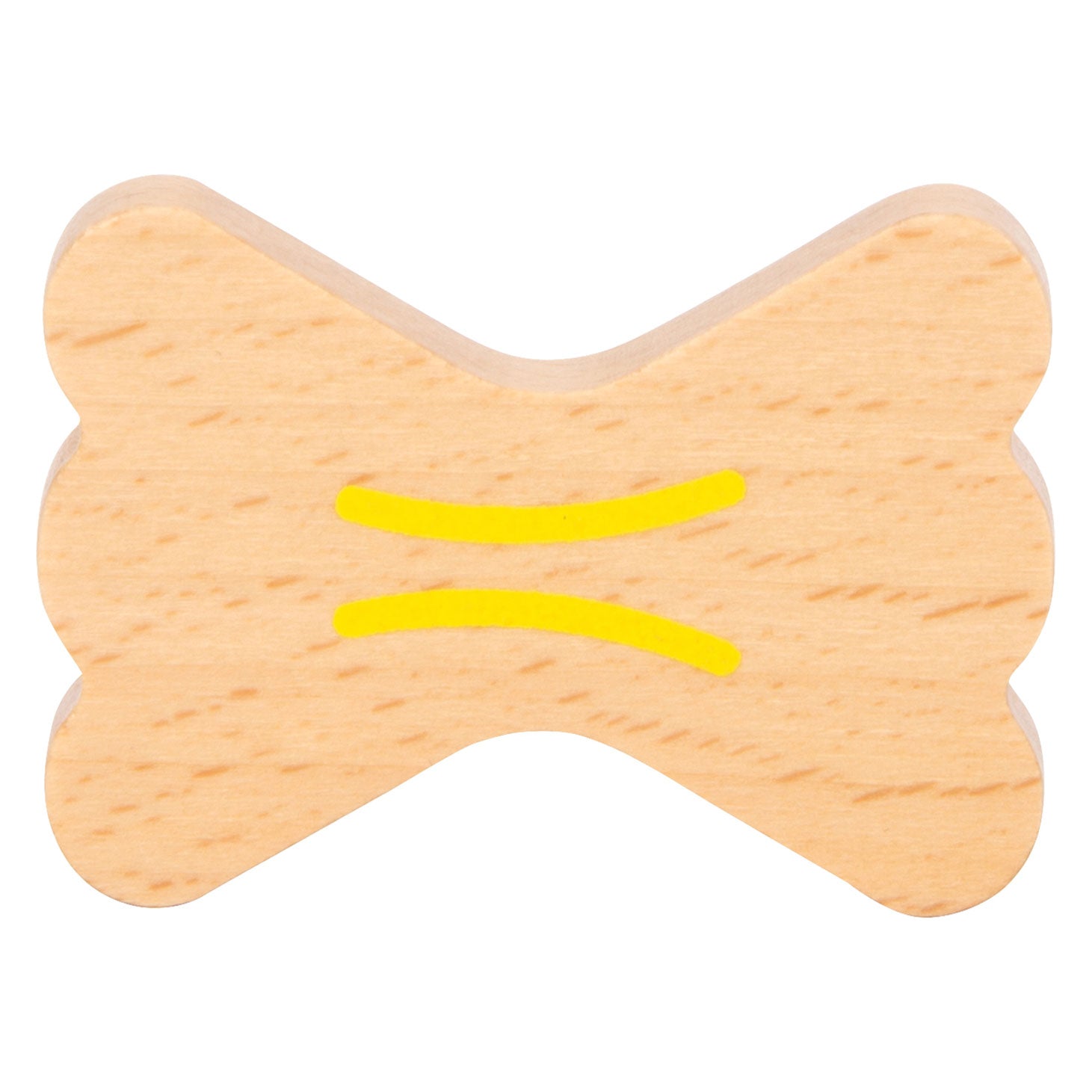 Kleine Fußholz -Playetts Nudeln, 12dlg.