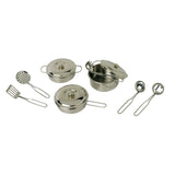 Kleine Fußmetallpfanne Set, 11dlg, - afbeelding 1