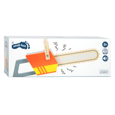 Kleine Fußholzkettensäge