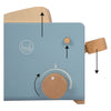 Kleiner Fußholz Toaster Set