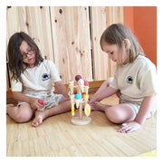 Kleine Fußholz -Playetts Eiscreme auf beweglichen Eisstandard, 16dlg. - afbeelding 5