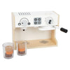 Kleiner Fußholzbistro -Kaffeemaschine, 9dlg.