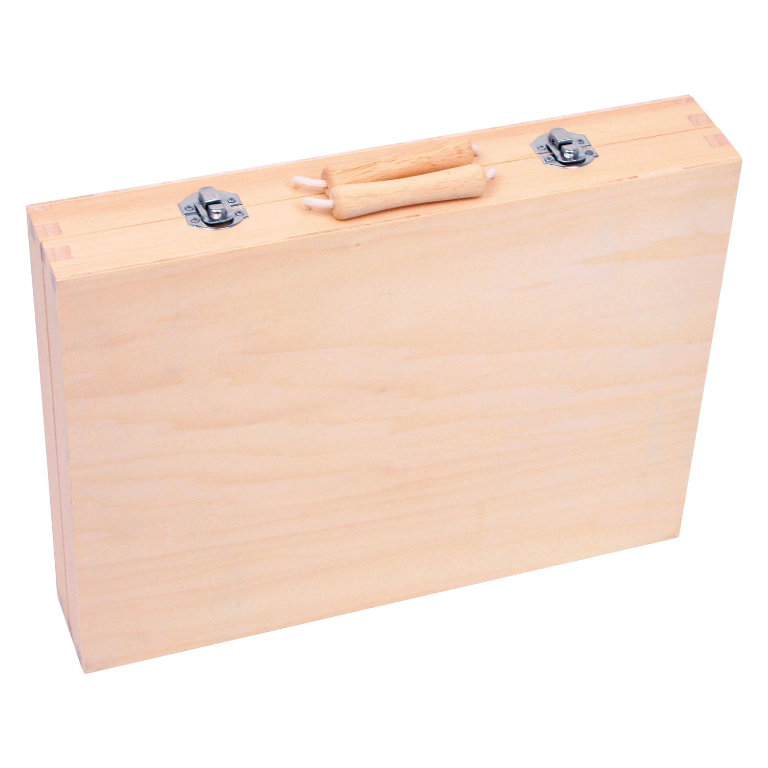 Kleiner Fußwerkzeughülle aus Holz, 13dlg.