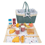 Kleine Fußpicknick -Set mit hölzernen Spielen lecker, 26dlg. - afbeelding 3