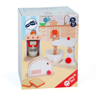 Kleines Fuß -Holzküchenapparat, 3 -Set von 3