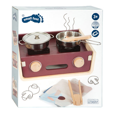 Kleiner Fuß Holz Camping Speelkeuken Lecker, 9dlg.