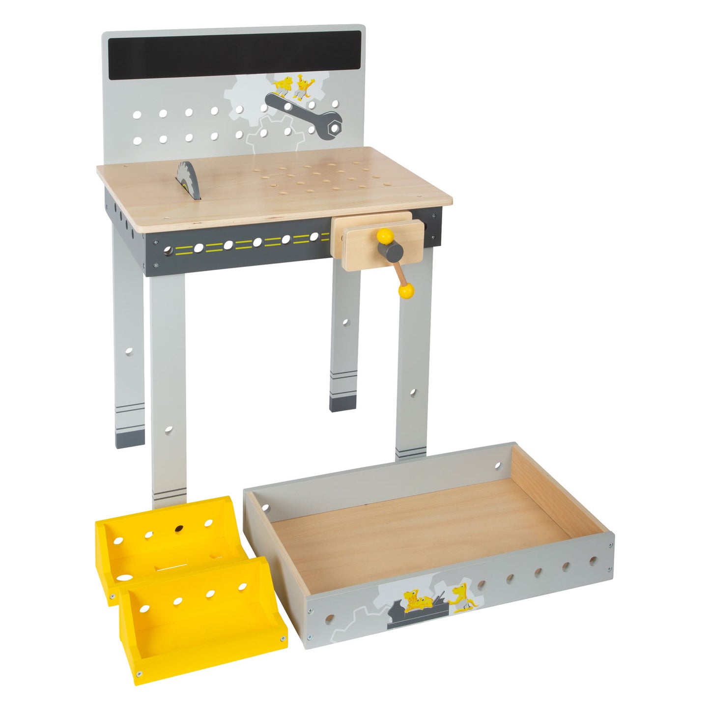 Kleiner Fuß Holz Workbench Miniwob, 52dlg.