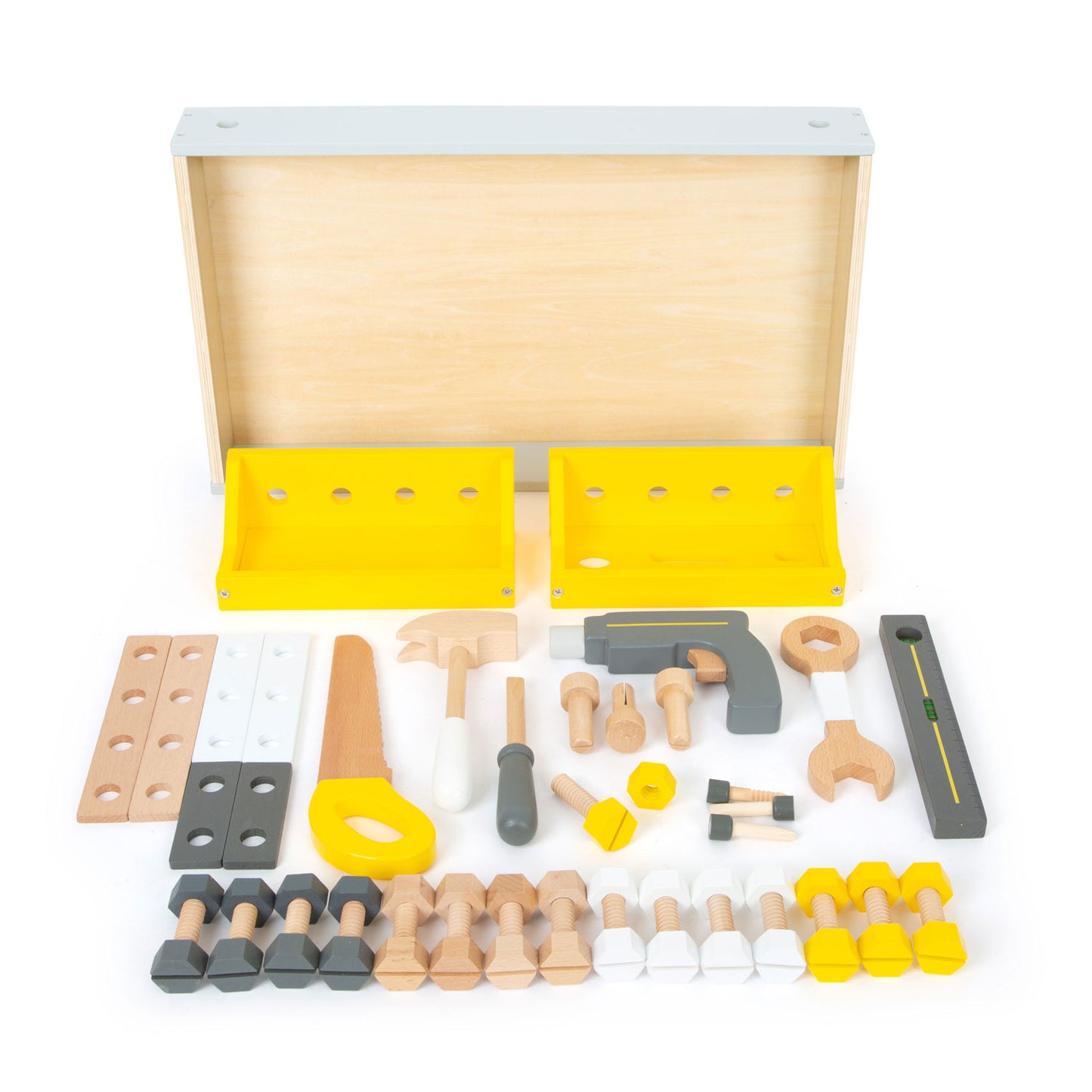 Kleiner Fuß Holz Workbench Miniwob, 52dlg.