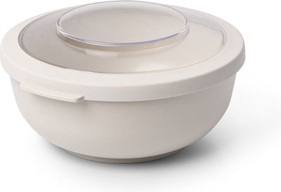 Amuse Life Bowl Lunchbox kompakter Lebensmittelbehälter mit Tritan-Deckel 200 ml grau