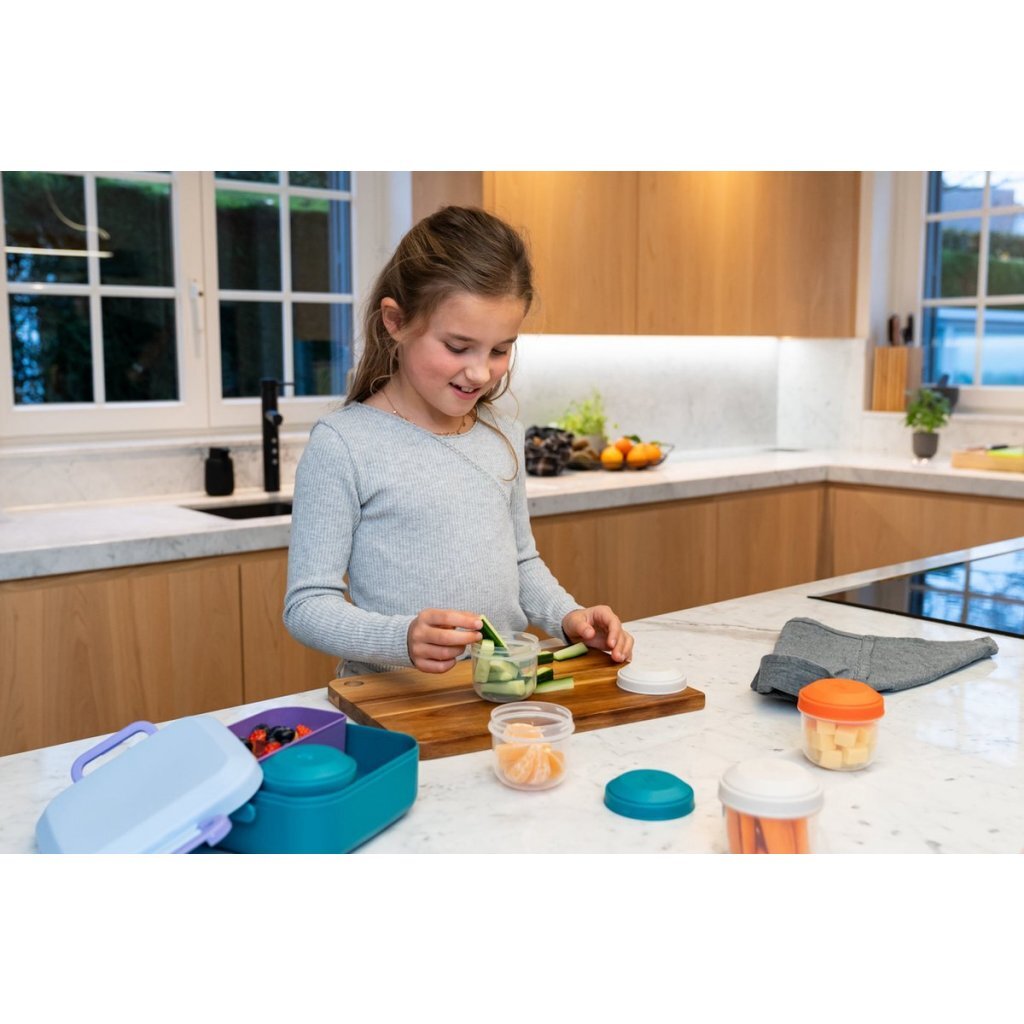 Amuse Amuse Rikko Lagoon Sky Lunchbox Blau Lila