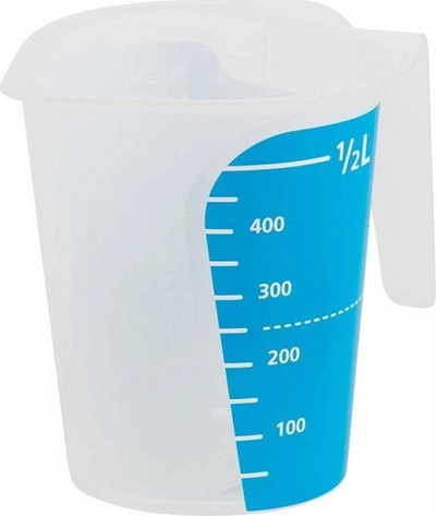 DBP -Messbecher 500 ml blau