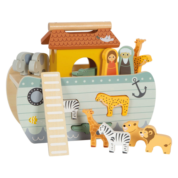 Kleine Fußhölzer Form Eintopf Arche von Noah Safari, 15dlg.