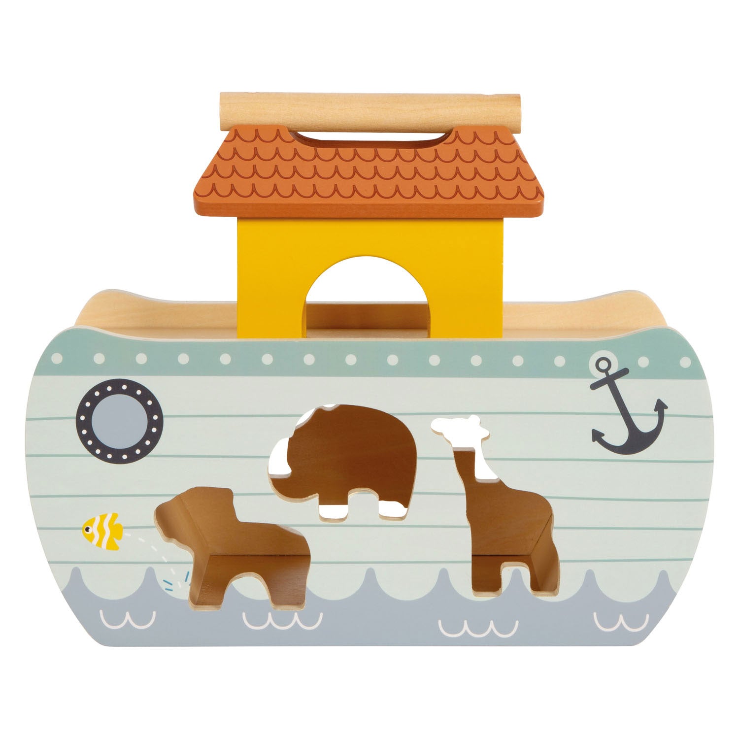 Kleine Fußhölzer Form Eintopf Arche von Noah Safari, 15dlg.