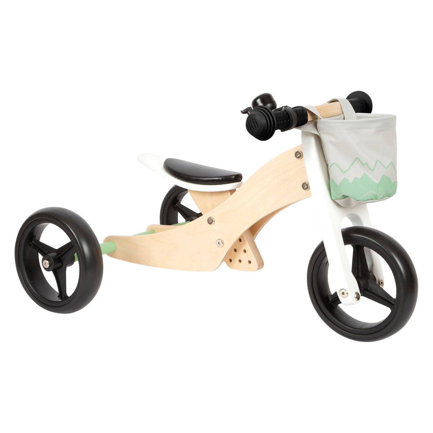 Kleiner Fuß - Holztraining Dreirad Balance Bike 2in1 Saliege Club