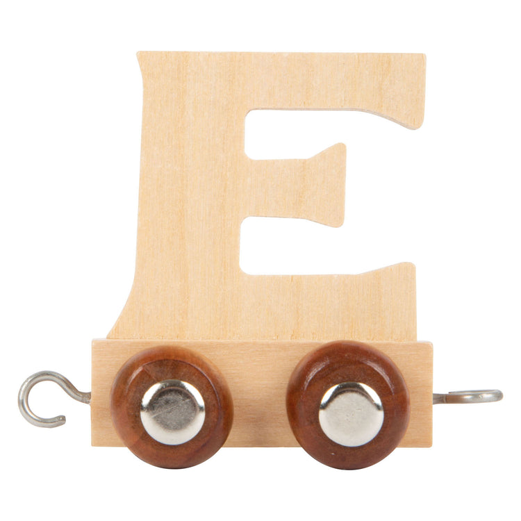 Kleine Fuß Holz Schrift e