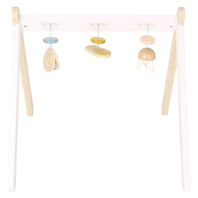 Kleiner Fuß Holzbabys Sportküste