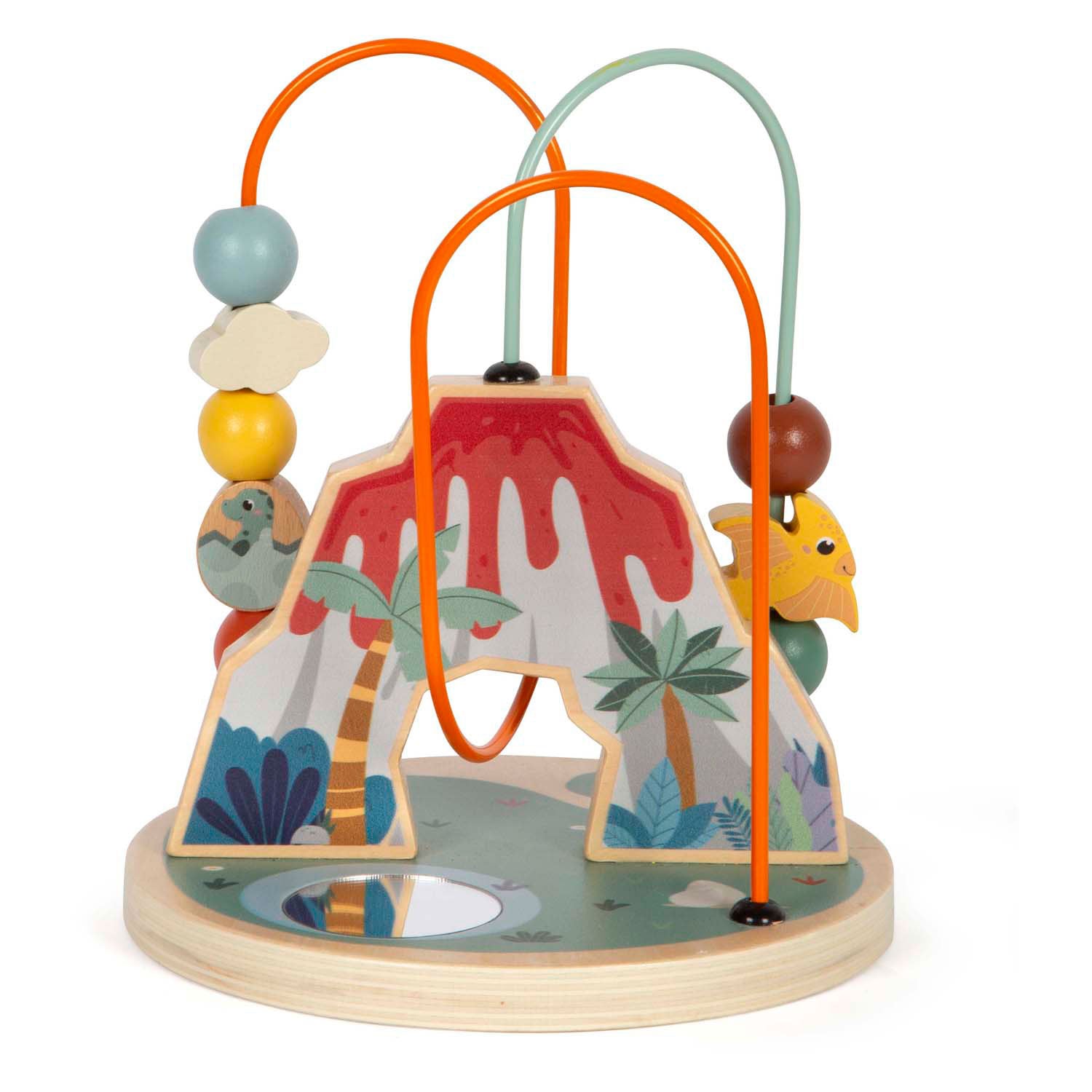 Kleiner Fußholzmotor konsistente Versorgung Vulkan und Dino