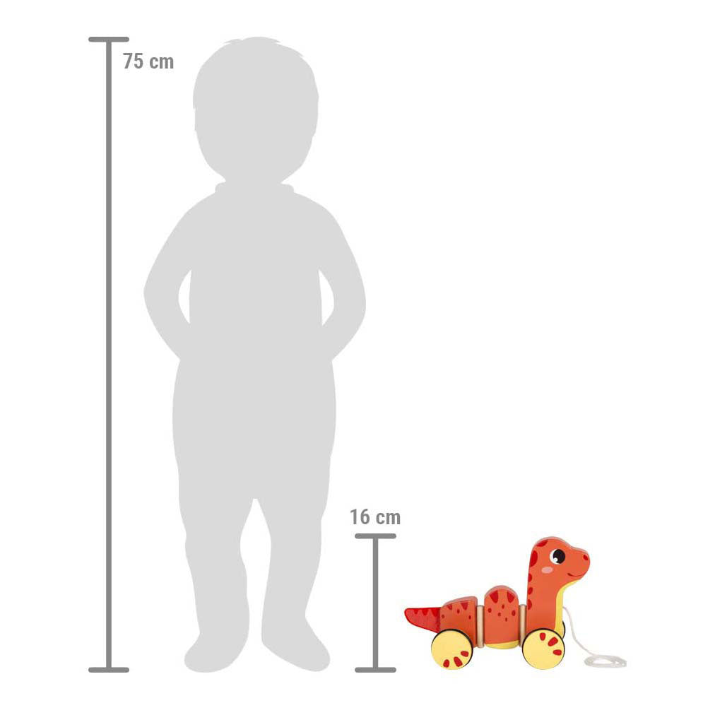 Kleiner Fuß Holz Trek Figur Dino