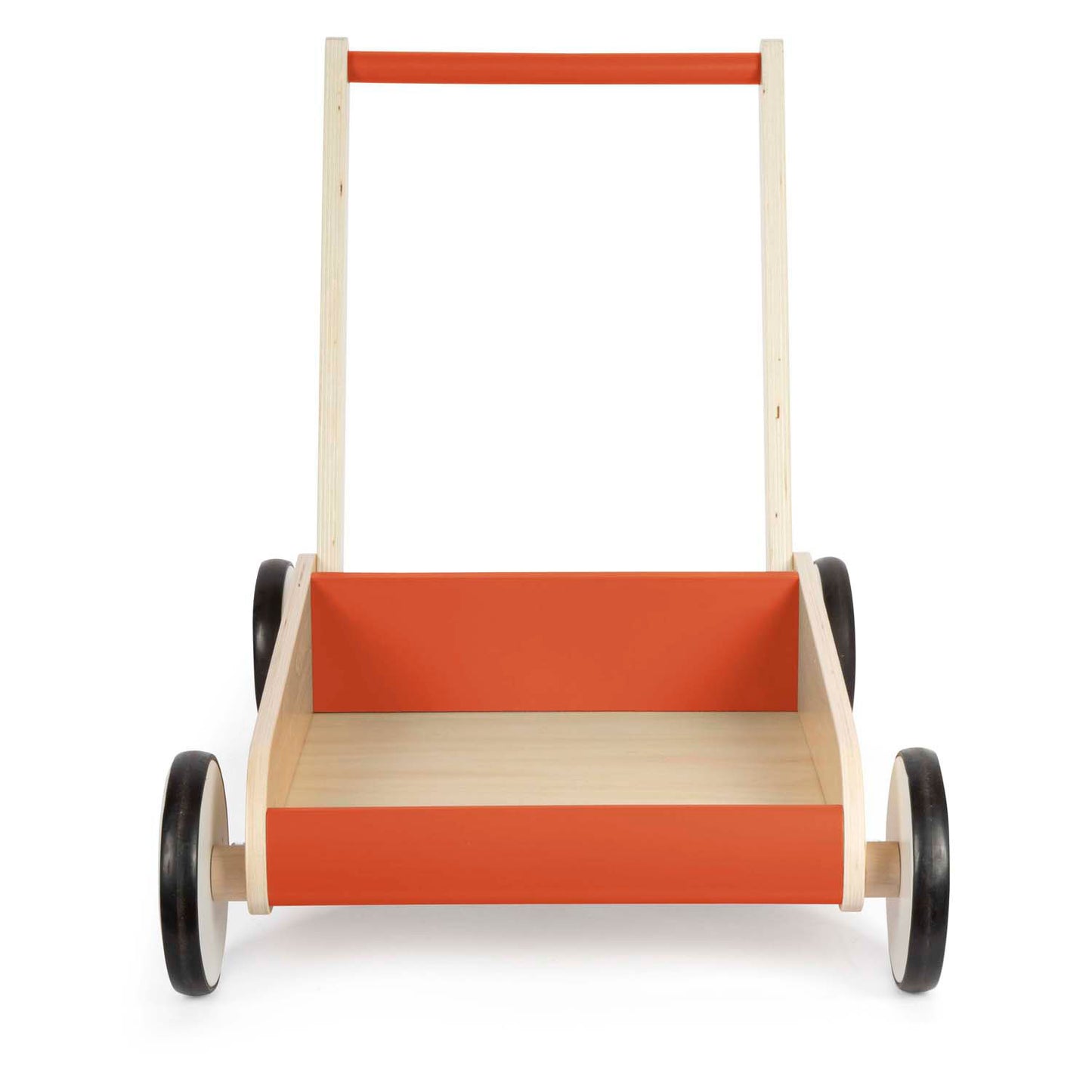 Kleiner Fuß Holz Walker Kupferrot
