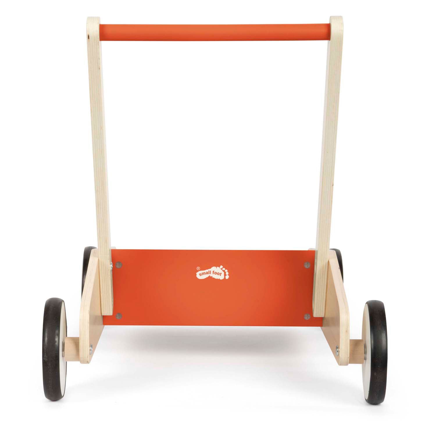 Kleiner Fuß Holz Walker Kupferrot