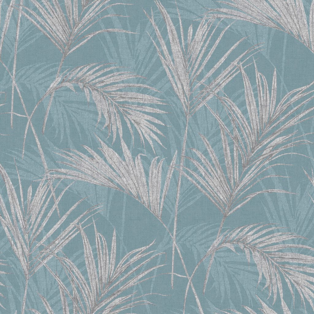 Niederländische Wandverkleidung niederländische Wandverkaufswallpaper Palm Springs Blau und Grau