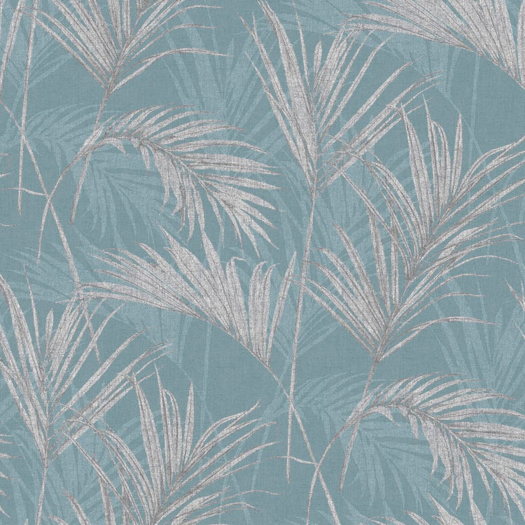 Niederländische Wandverkleidung niederländische Wandverkaufswallpaper Palm Springs Blau und Grau