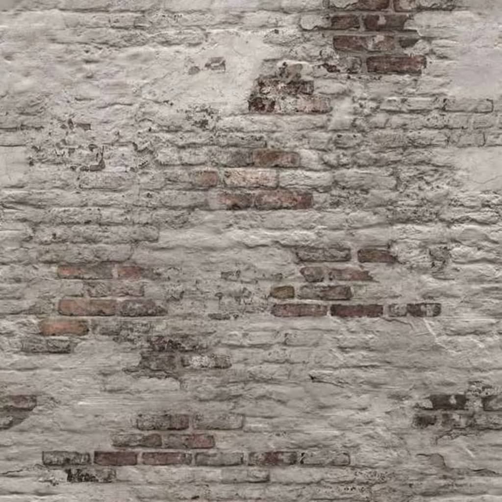 Niederländische Wandverkleidung niederländische Wandverkaufsfoto alte Backsteinmauer Grau