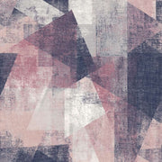 Niederländische Wandverkleidung Niederländische Wandverkauftpaper Perspektiven rosa und lila - afbeelding 1