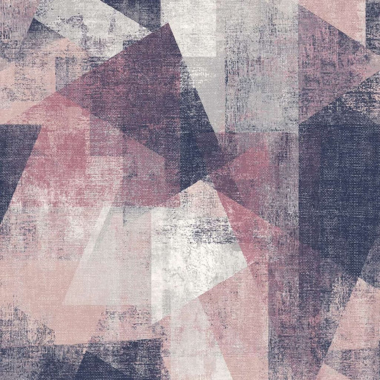 Niederländische Wandverkleidung Niederländische Wandverkauftpaper Perspektiven rosa und lila