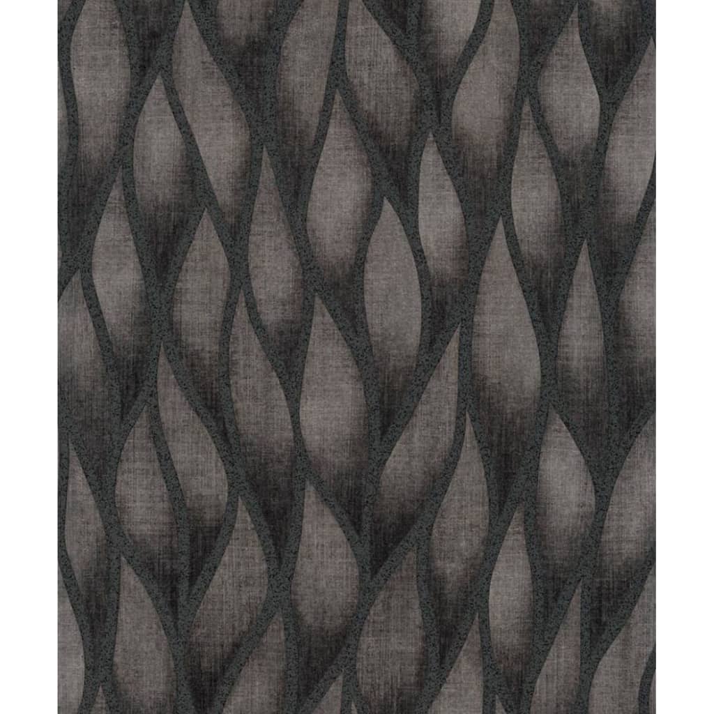 Noordwand noordwand tapete topchische flammen und tropfen metallic grau