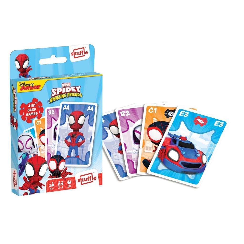 Shuffle Shuffle Spidey 4in1 Karten