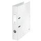 Ordner Leitz Wow 180° Karton 80g m2 A4 5cm Perlweiß Griffloch Rückenschild