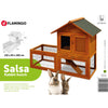 Flamingo Flamingo Rabbit Hutch Salsa 135x65x100 cm Braun