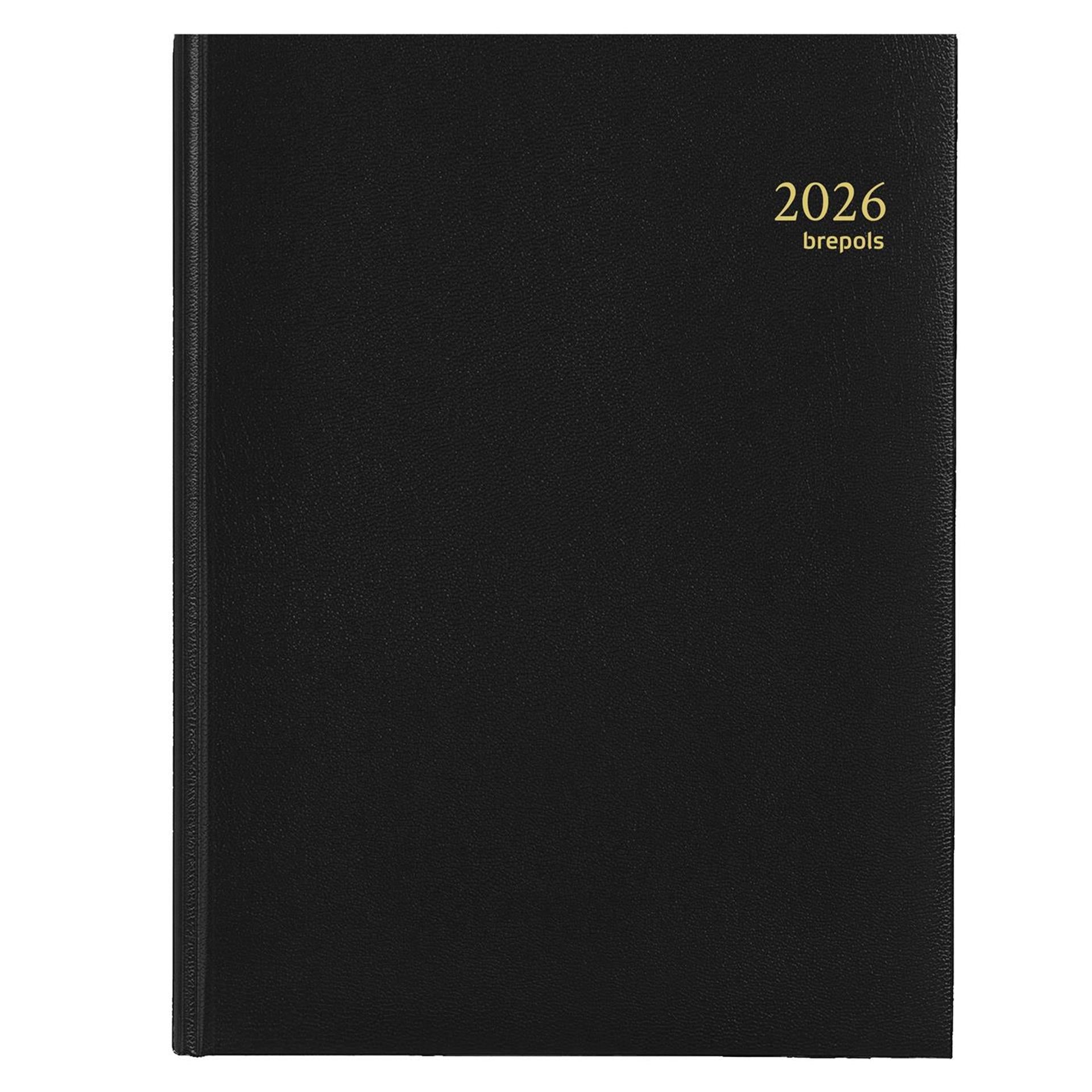 Brepols Agenda Timing Woche nl 2026 Lima schwarz