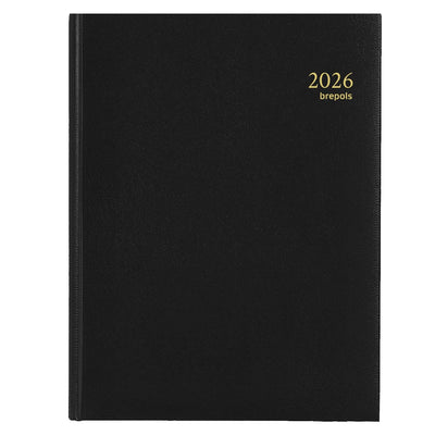 Brepols Agenda Timing Woche nl 2026 Lima schwarz