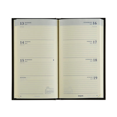 Brepols Taschenkalender Interplan Week nl 2026 Lima