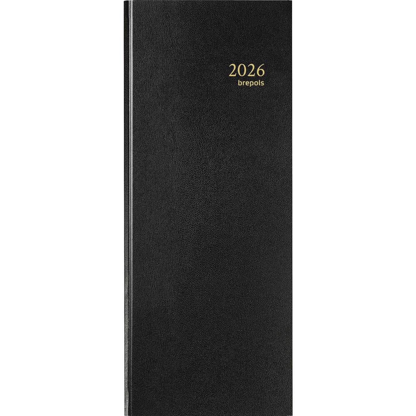 Brepols Kalender Saturn 1 Tag 2026 lang schwarz