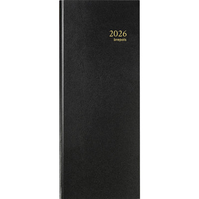 Brepols Kalender Saturn 1 Tag 2026 lang schwarz