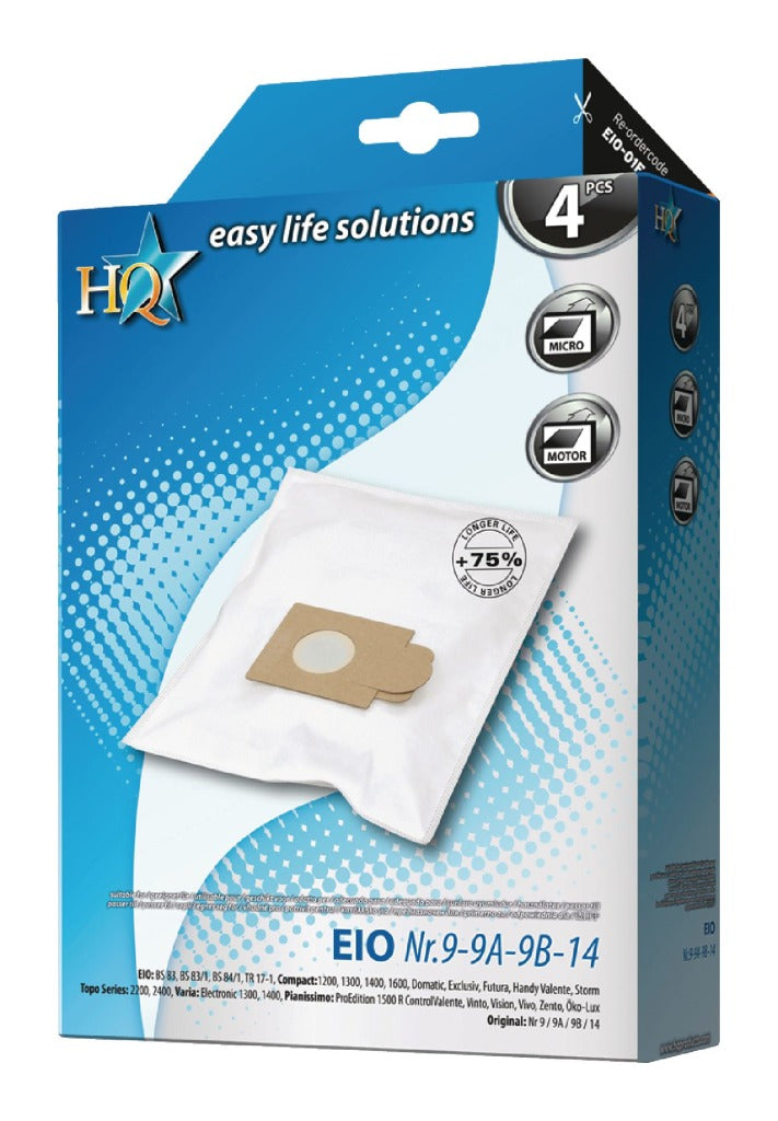 HQ HQ W7-50501 HQF Vakuumreiniger Bag Eio Kalorik Futura Vision