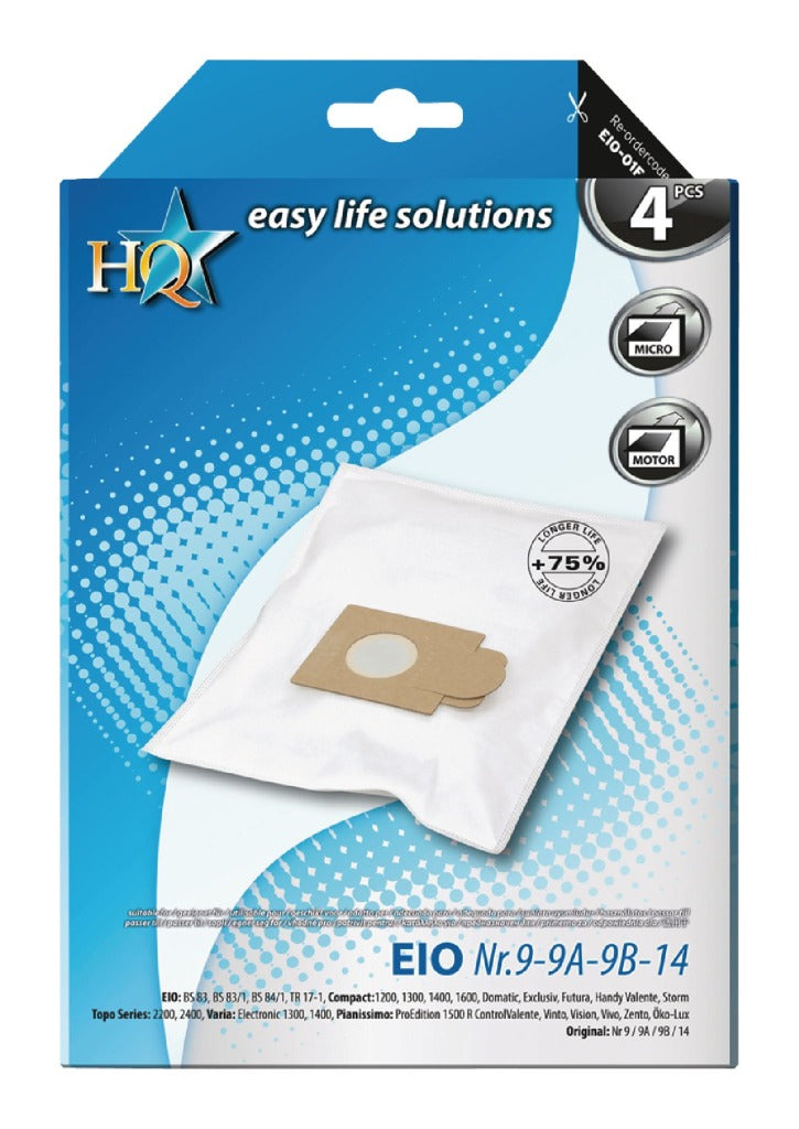 HQ HQ W7-50501 HQF Vakuumreiniger Bag Eio Kalorik Futura Vision