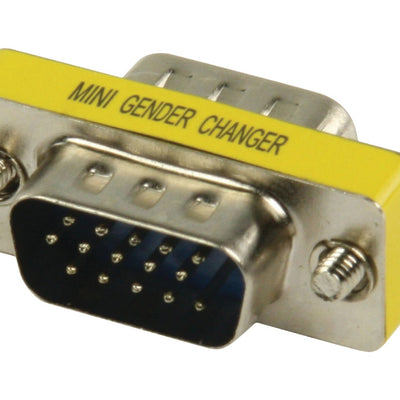 Valuelin Valueline GCHD-MM15P Metall Mini VGA-Adapter HD15P Männlich HD15P Männlich
