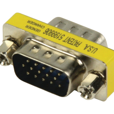 Valuelin Valueline GCHD-MM15P Metall Mini VGA-Adapter HD15P Männlich HD15P Männlich