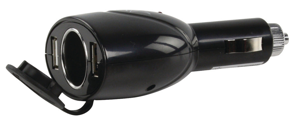 HQ HQ P. sup. USB202 Doppel USB -Auto -Ladegerät mit 12 V -Verbindung