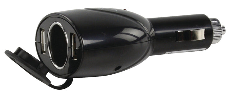 HQ HQ P. sup. USB202 Doppel USB -Auto -Ladegerät mit 12 V -Verbindung