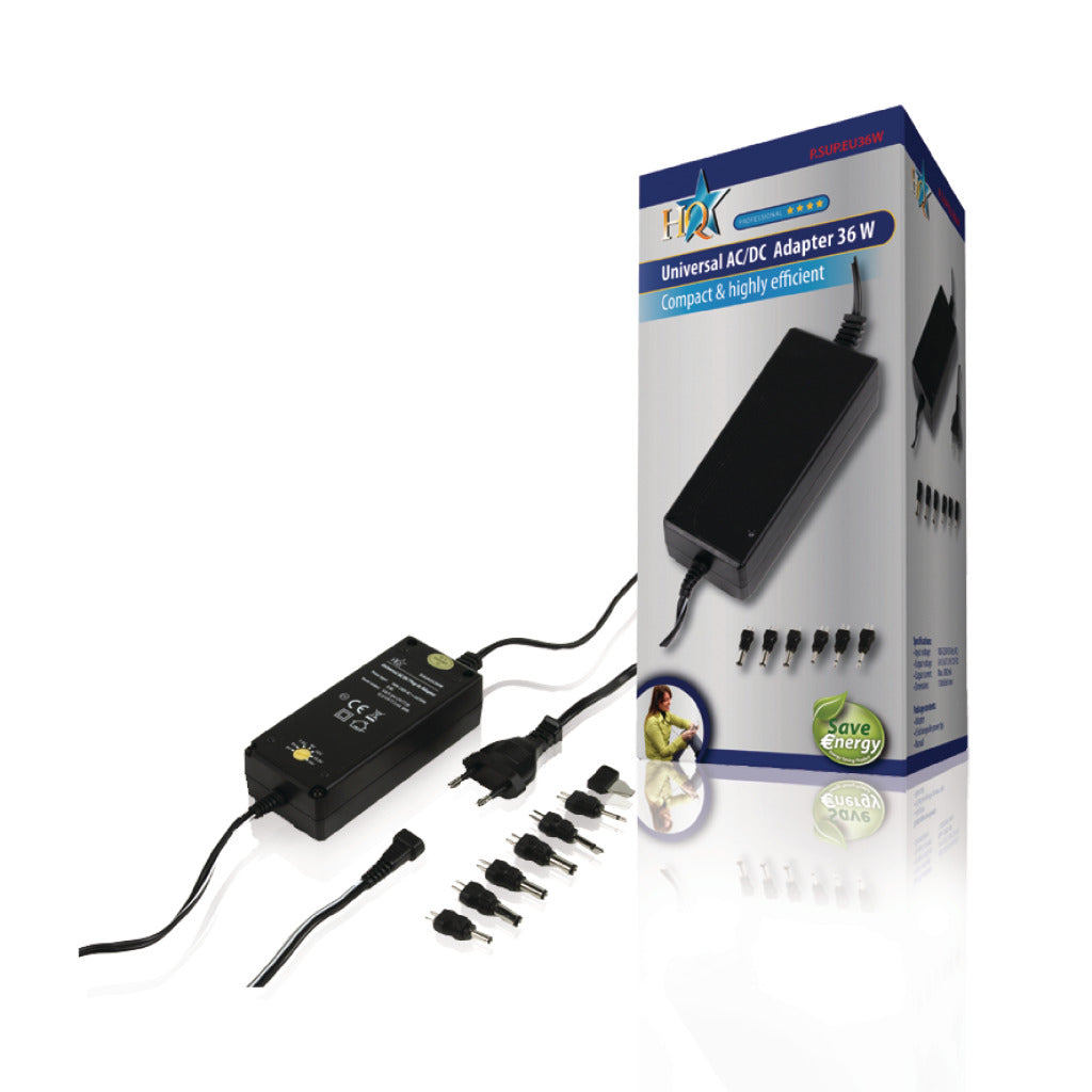 HQ HQ P. sup. EU36W Universal Adapter 36 W